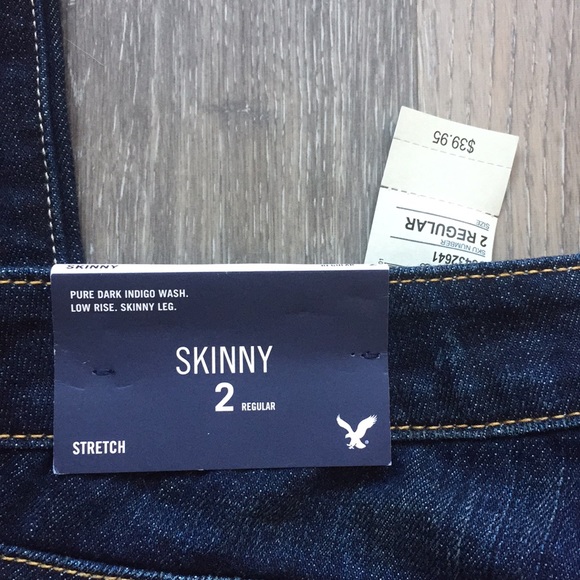 🆕NWT!!!🆕 American Eagle Skinny Jeans, Size 2 - Picture 4 of 6